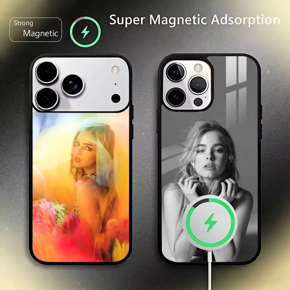 

Addison- Rae Phone Case For IPhone17 16 15 14 13 12 11 Pro Max 16/15/14Plus Wireless Charger Cover Funda
