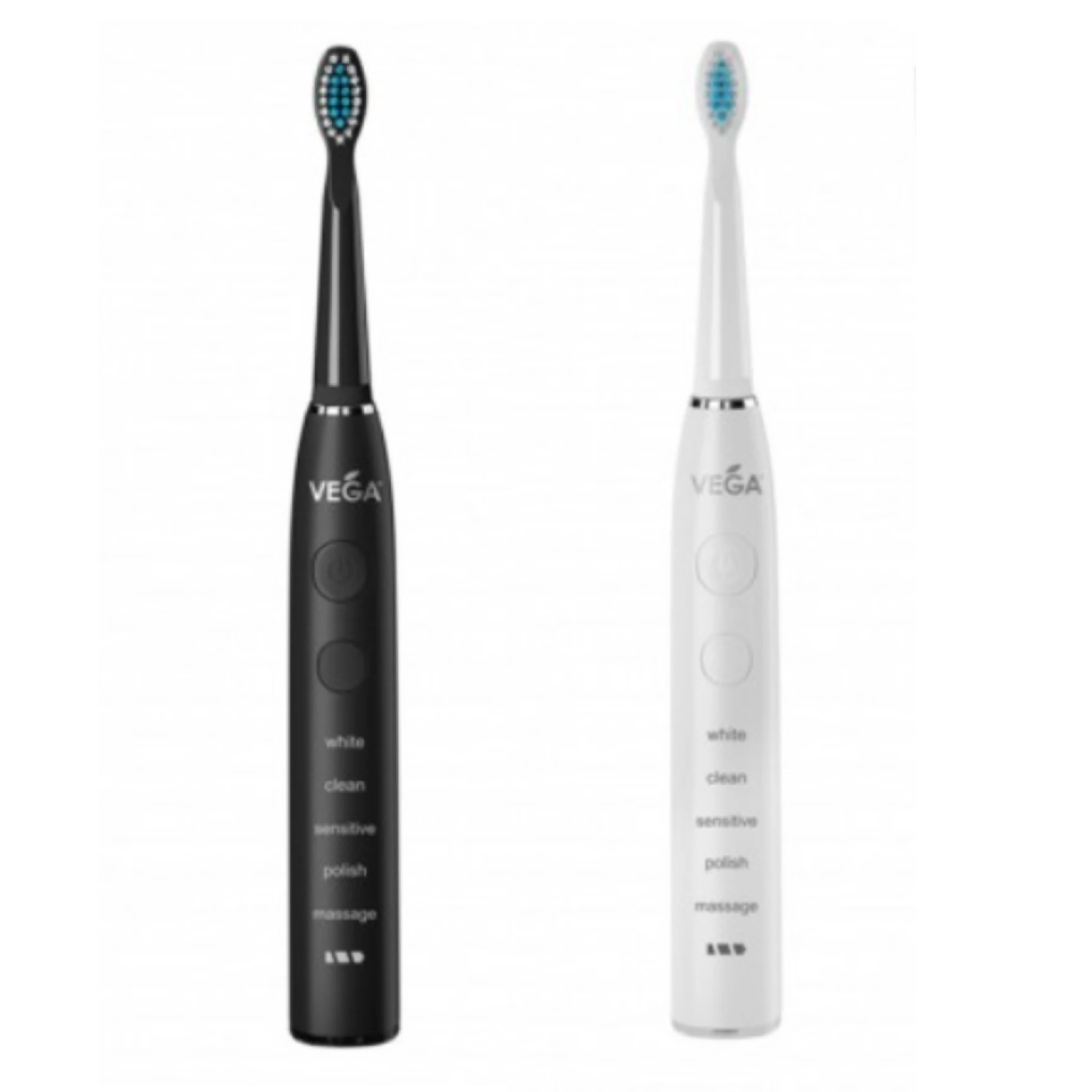 Replacement Toothbrush Heads For VEGA VT-600 W/B Electric Sonic Toothbrush Soft DuPont Bristles Nozzles