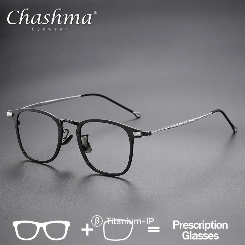 

Square Titanium Bifocal Photochromic Doctor Prescription Glasses Men Multifocal Eyeglasses Progressive Optical Eyewear Vintage