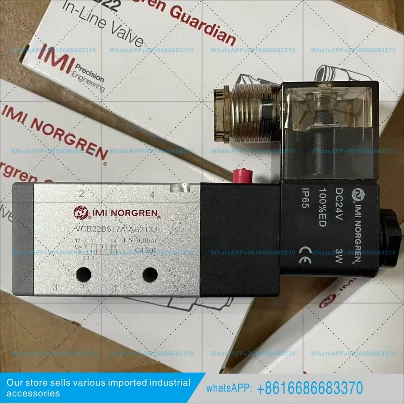 VCB22B517A-AB213J, Pilot Operated Solenoid Valve, G1/4 'Thread, 24DC