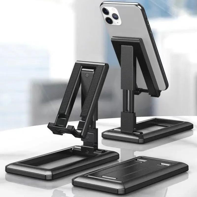 Foldable Tablet Mobile Phone Desktop Phone Stand for IPad IPhone Samsung Desk Holder Adjustable Desk Bracket Smartphone Stand