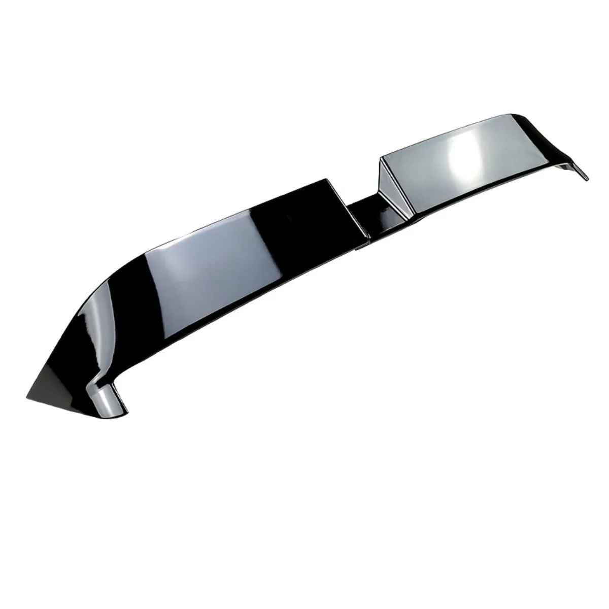 Car Rear Trunk Spoiler Wing For Volkswagen VW Polo 9N 2003 2004 2005 2006 2007 2008 Tail Trunk Lip Body Kits Tuning Glossy Black view 4