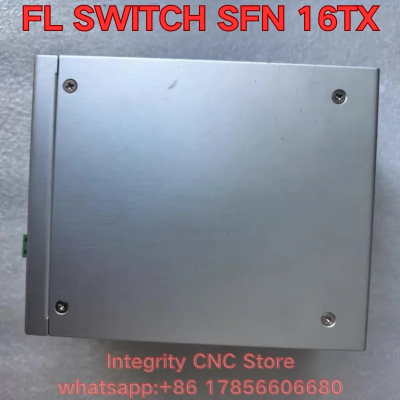 Second-hand FL SWITCH SFN 16TX industrial switch function test is normal 2891933 Latest Prices as of September 2026 - view 3