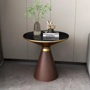 Side Table, Artistic Accent Table , Stylish Coffee Table for Living Room, Bedroom & Modern Luxe Home Interiors 1