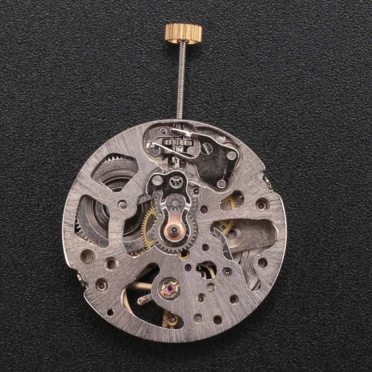 Stunning- Radiation-Up Pendulum Skeleton Movement Pendulum Adjustment Radial Pattern Automatic Watch Movement 2001