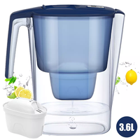 [EU Stock] 3.6L kettle Water purifier Household kitchen portable water filter pitcher water purification kettle