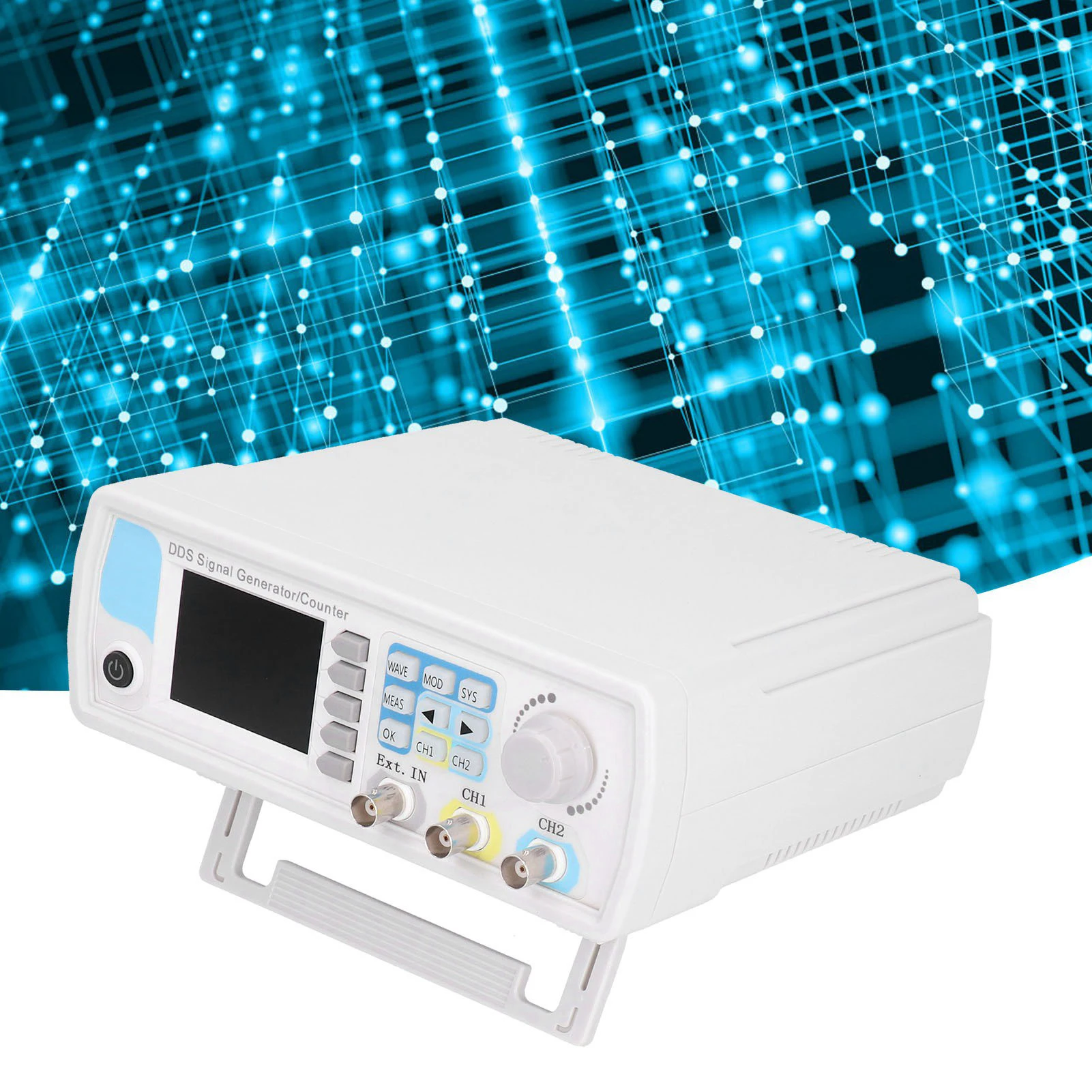 Frequency Counter DDS Signal Generator JDS6600-50M Dual Channel Arbitrary Waveform Signal Generator Pulse Signal Frequency Meter