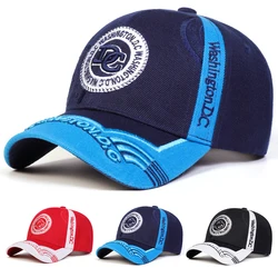 Unisex DC Letter Embroidery Baseball Caps Spring And Autumn Outdoor Adjustable Casual Hats Sunscreen Hat