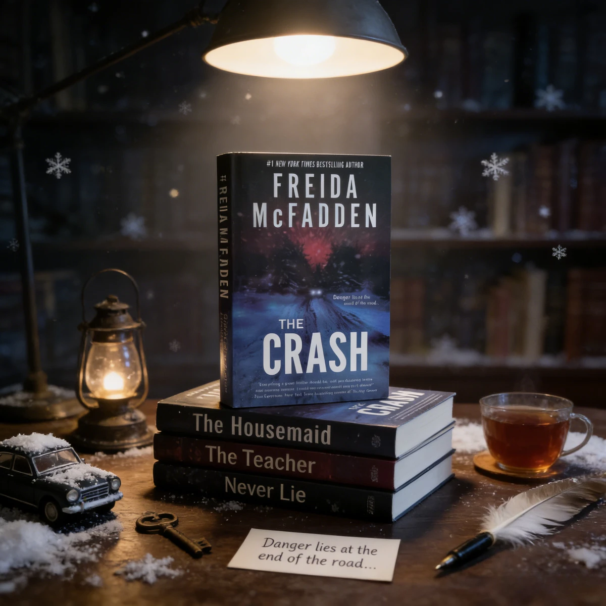 The Crash Freida McFadden Psychological Thriller Snowbound M
