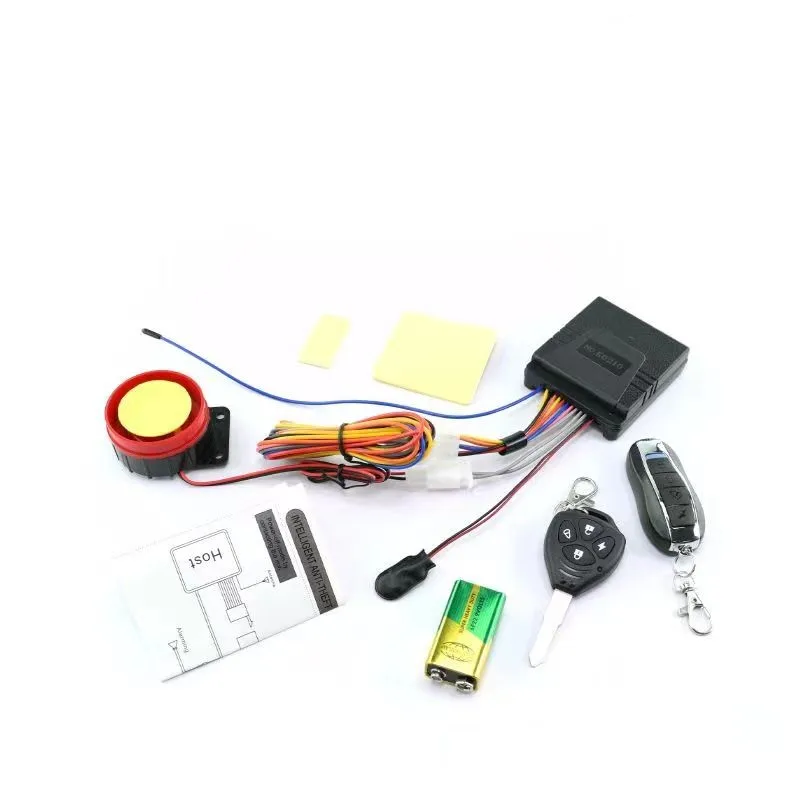

for universal 12V Motorcycle Alarm Security System With dual Remotes alarm system