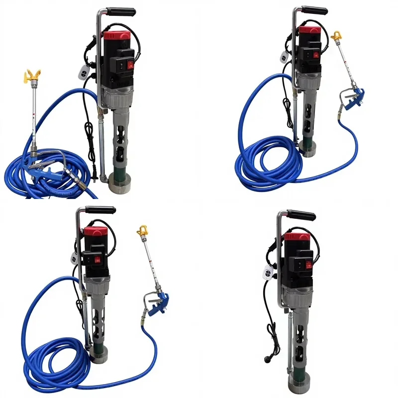 Multi-Functional Electric High-Pressure DIY Spray Machine for Putty Powder Waterproof Coating Cement Paste Suitable for New