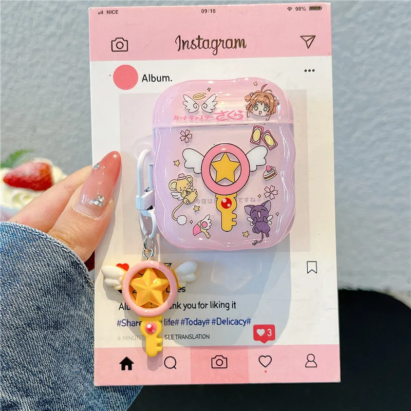 Cute Card Captor Sakura earphone Case for AirPods Pro 2nd gen Pro3