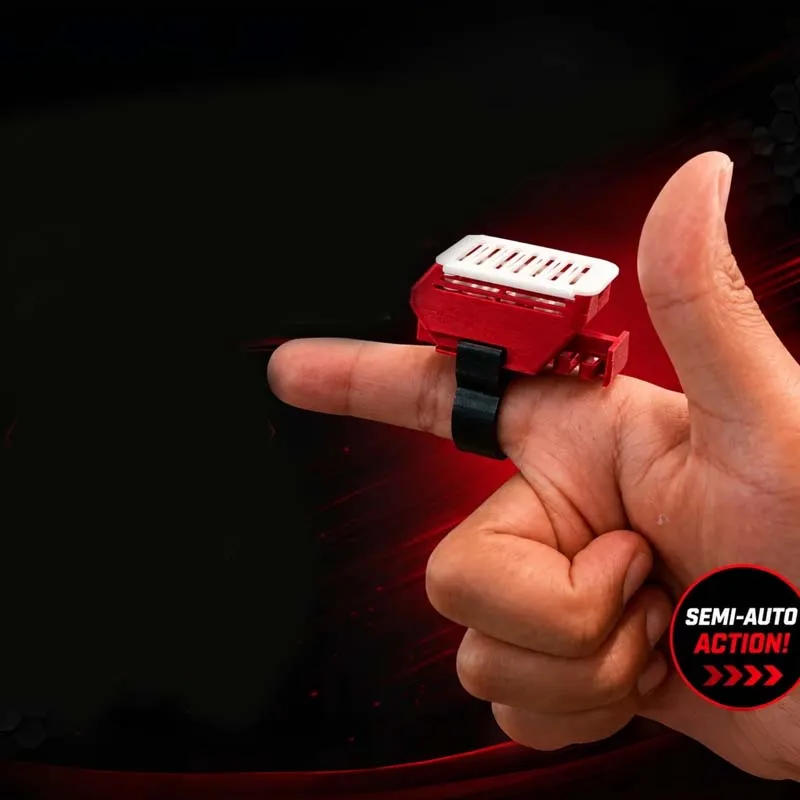 Outdoor Portable EDC Creative Mini Finger Launcher Model Toy Tool