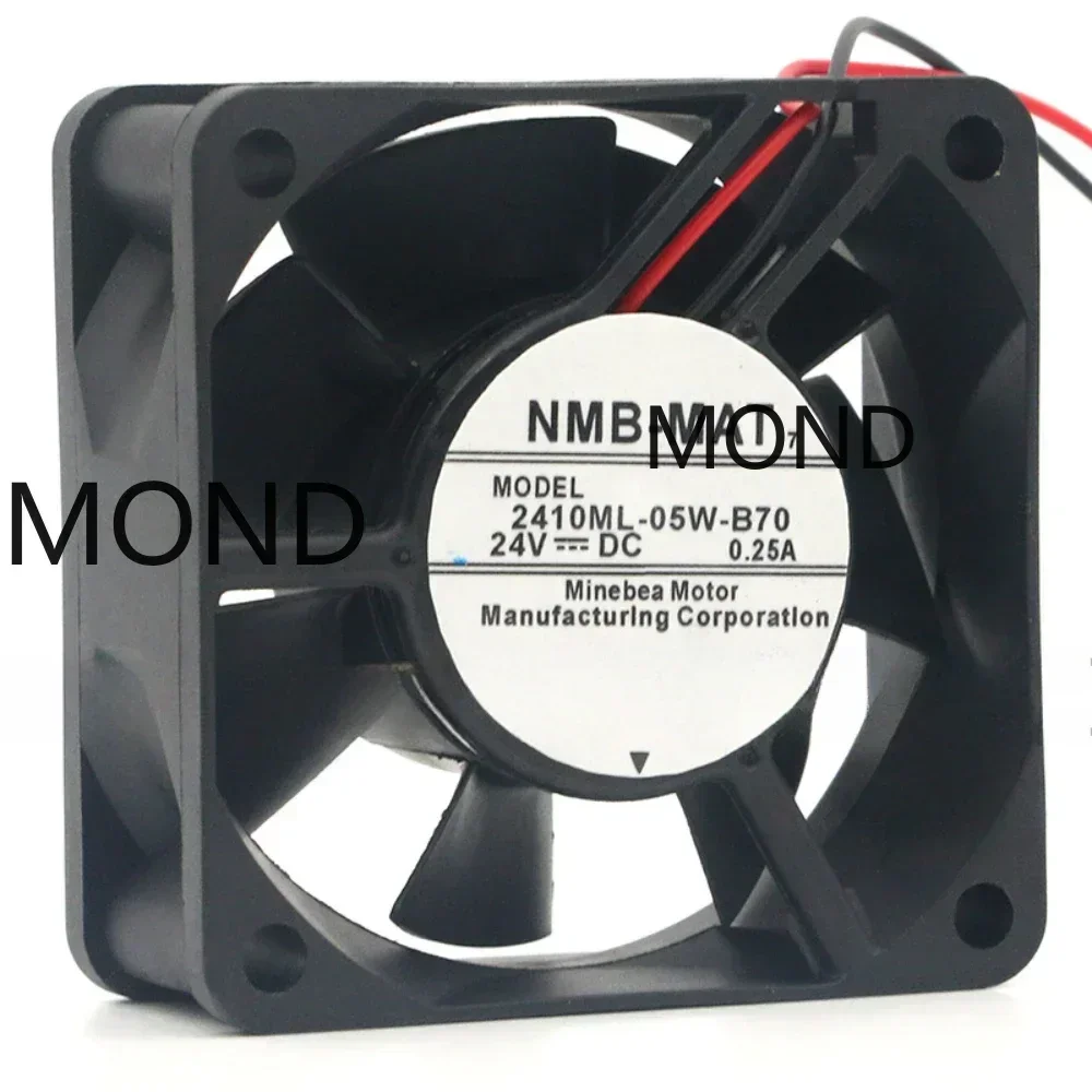 NMB 2410ML-05W-B79 2410ML-05W-B70 Server Cooling Fan DC24V 6025 6CM NMB-MAT CPU Inverter Radiator