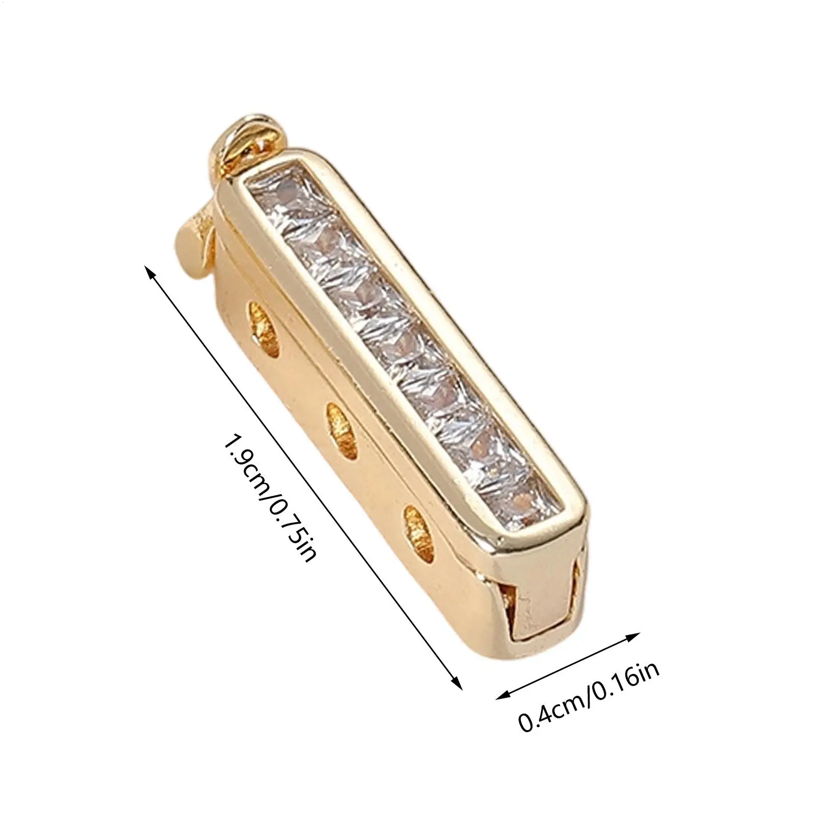 Necklace Shortener Clasp Beading Bracelet Fixing Clip Jewelry Adjuster Buckle Component Supplies For Travel Commuting Party home view 5
