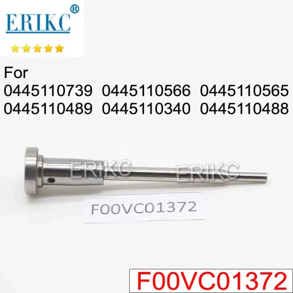 F00VC01372 New Common Rail Injector Control Valve Set F 00V C01 372 For Bosch 0445110739 0445110488 0445110566 0445110565