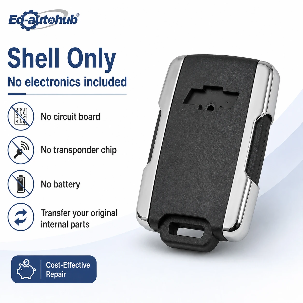 Remote Key Fob Case Shell Cover for 2014-2018 Chevy Silverado 2015-2020 Colorado 2014-2020 GMC Sierra 2015-2020 GMC  Canyon view 5