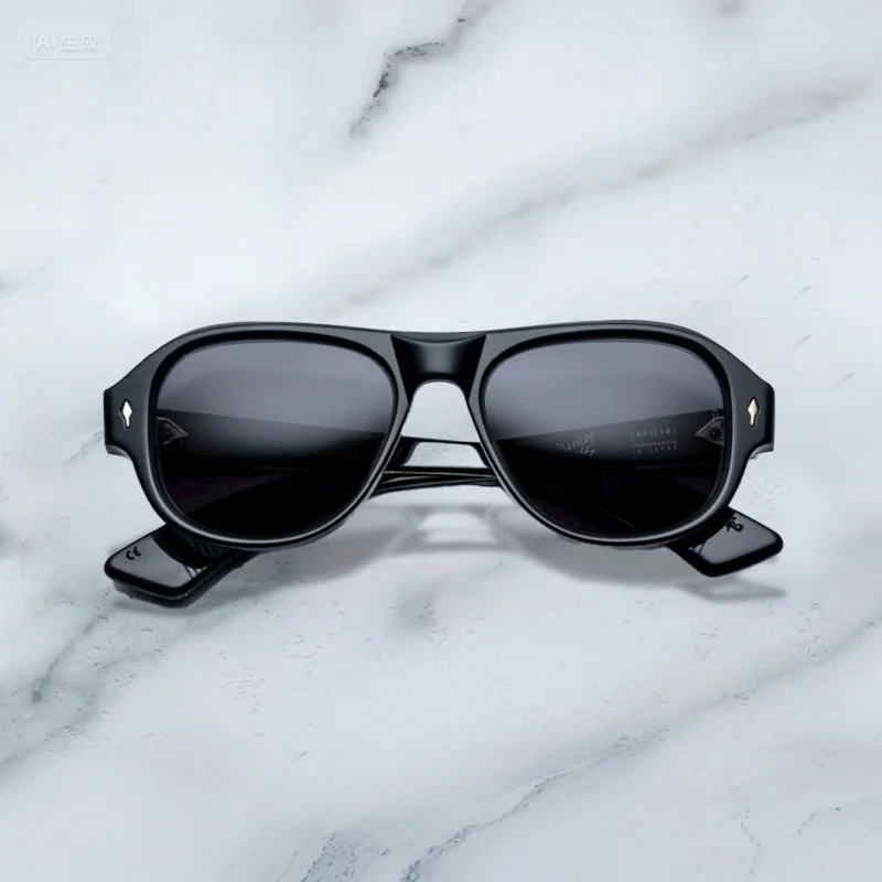 JMM DUENDE النظارات الشمسية اليدوية إطارات خلات UV400 اليابانية مصمم العلامة التجارية 10th الذكرى طبعة خاصة الرجعية الفاخرة