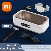 Xiaomi Ultrasonic Cleaning Machine 50,000Hz Glasses Cleaning Machine 650ML Large Capacity Jewelry Braces Professional Cleaner