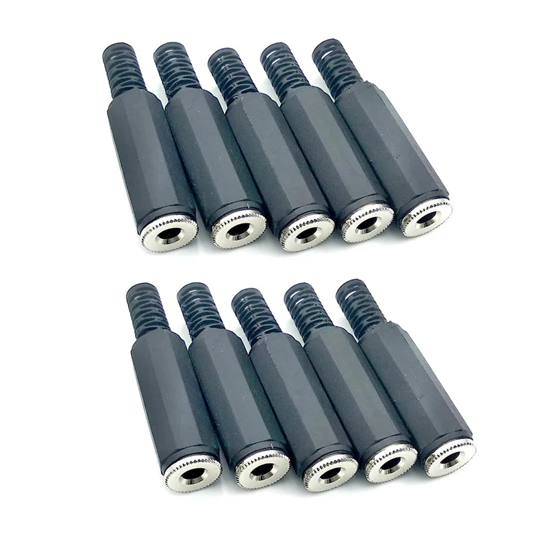 

10PCS 3.5mm Male Aux Audio Jack Plug to USB Female Stereo Audio Converter Cord Car MP3 Cable Adapter