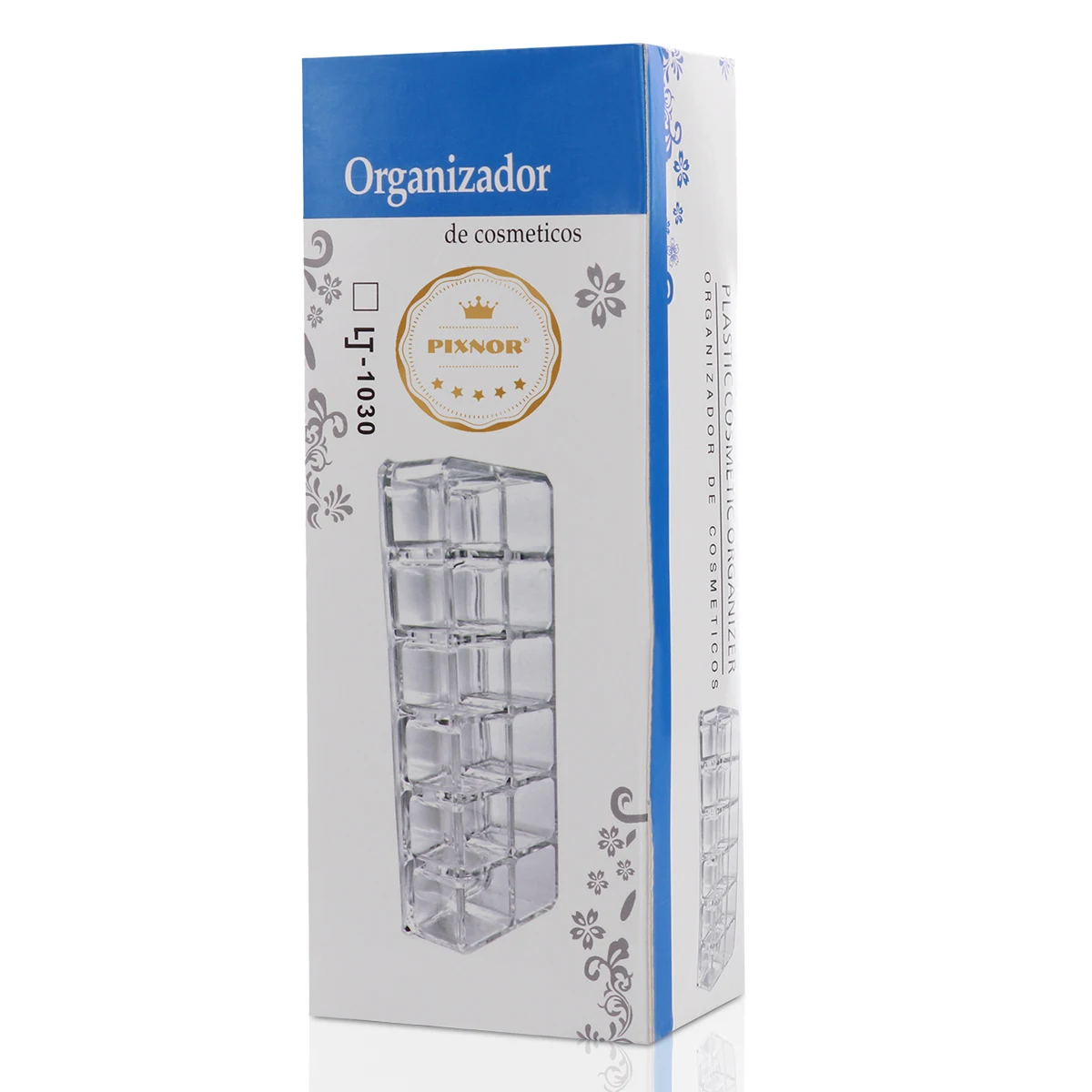 

12 Slot Clear Plastic Makeup Lipstick Display Stand Organizer Holder For Lipstick Nail Polish Perfume Essential