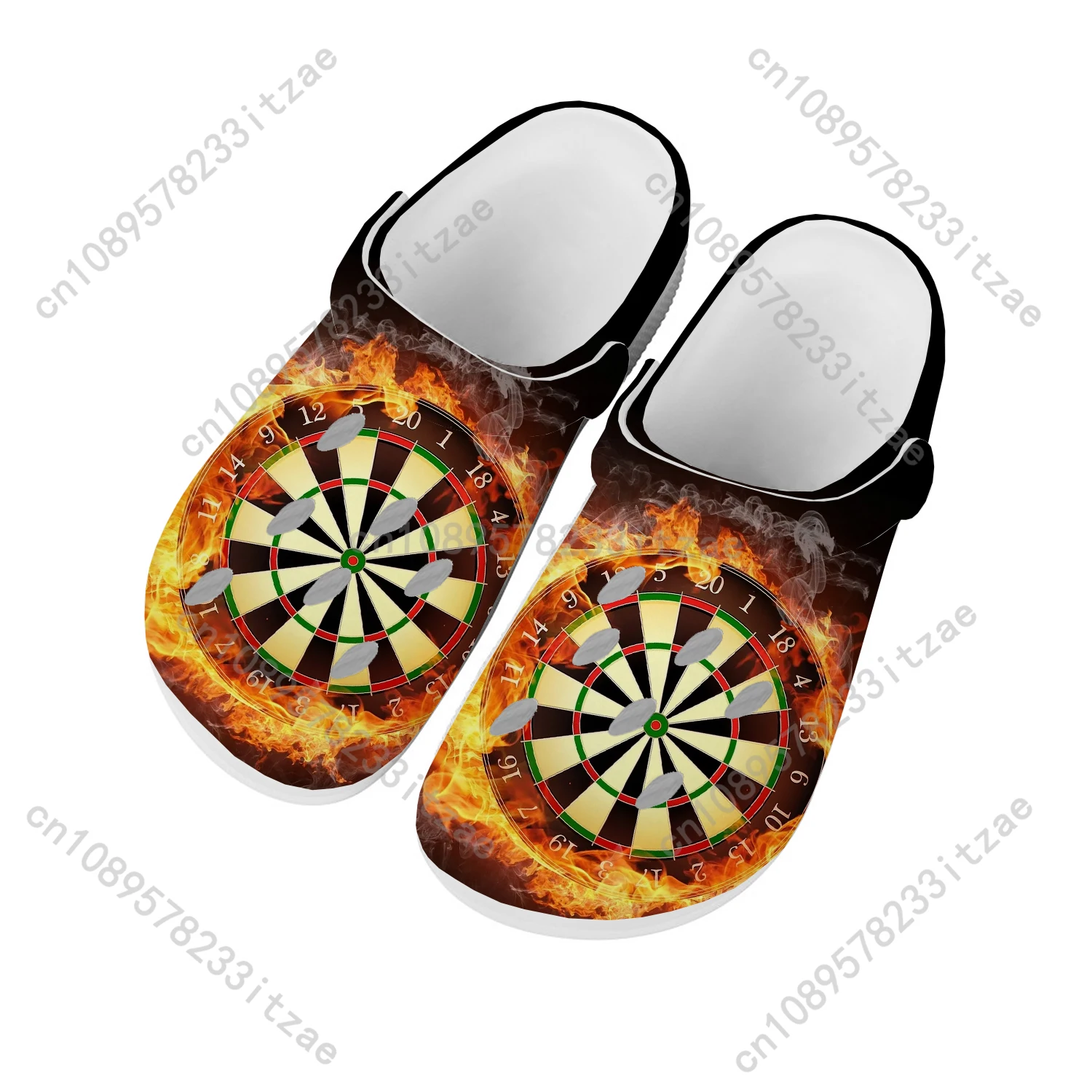 

Love Gift Darts Player Home Clog Mens Women Youth Boy Girl Sandals Shoes Garden Custom Made Breathable Shoe Beach Hole Slippers