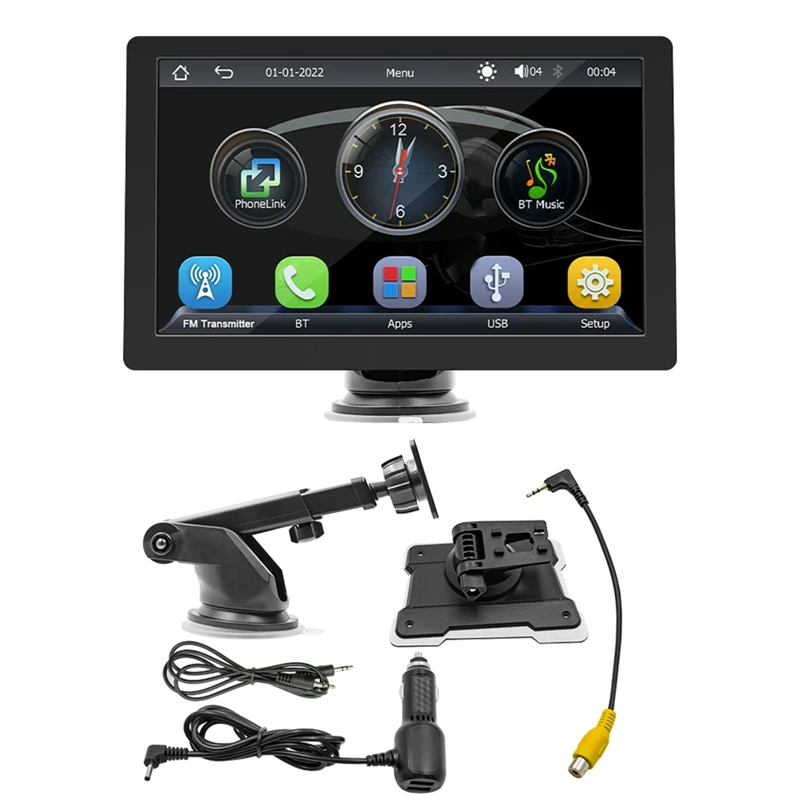 

9Inch Car IPS Touch Screen Bluetooth MP5 Multimedia Navigation Stereo Wireless Carplay Android Auto