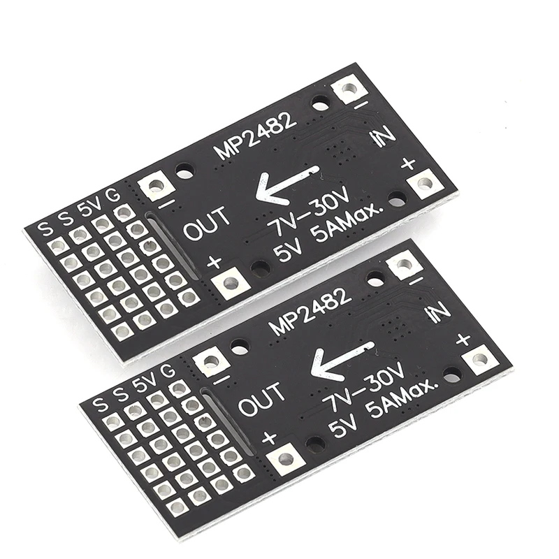 1/5/10Pcs SY8205 DC-DC Step-down Module MP2482 DC7-24V to DC5V 0-5A for Servo Drive Power Module