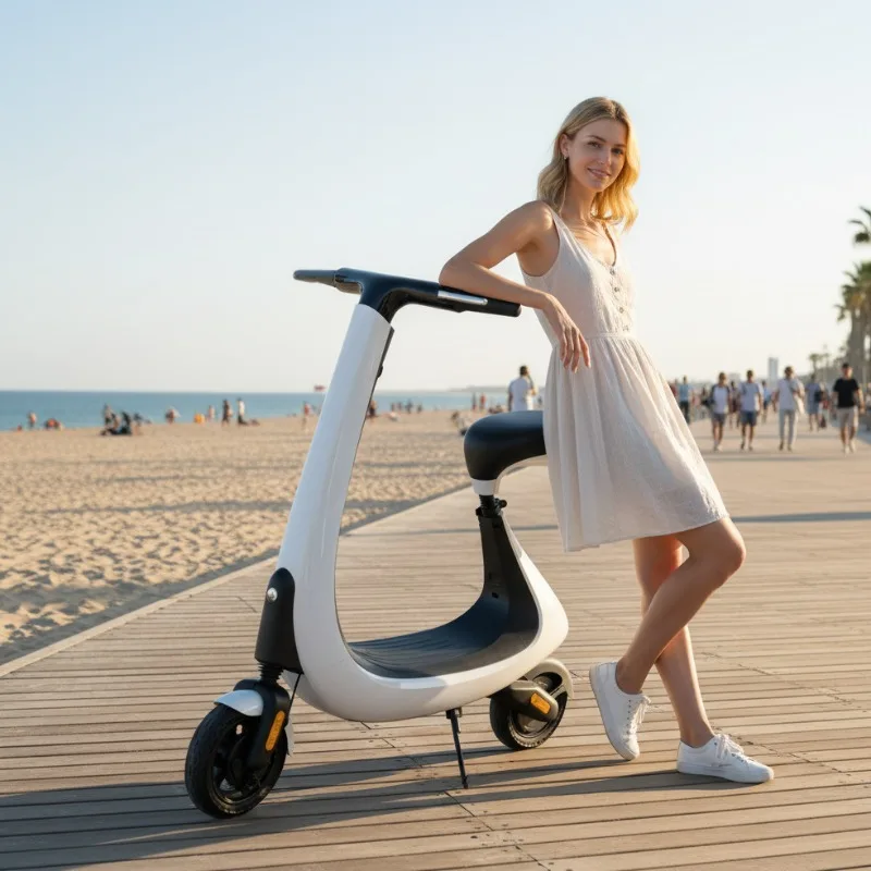Electric scooter, lithium battery, men's and women's scooter, small two-wheeled lightweight battery car