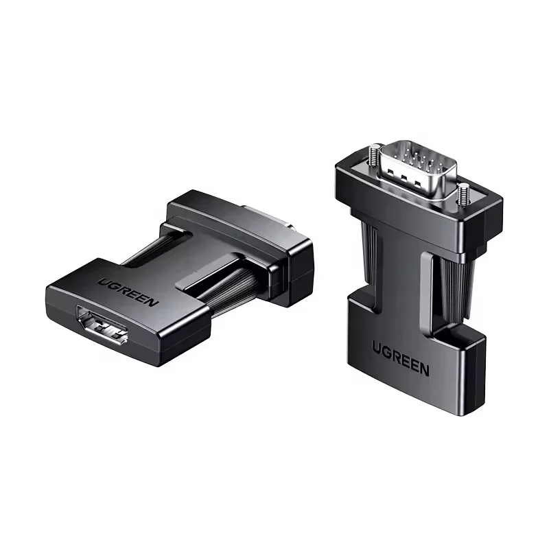 New UGREEN HDMI 1.4 to VGA Adapter 1080P/60Hz Support Nickel-Plated Connector HDMI VAG Adapter for TV Laptop Computer