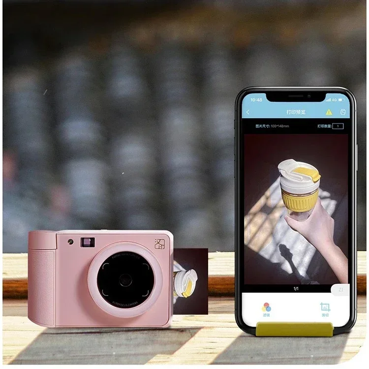 HPRT New Product Ideas 2026 Portable Photo 700mAh 300dpi Micro-USB AR Zink Inkless Printing Smart Z1 Mini Instant Photo Printer