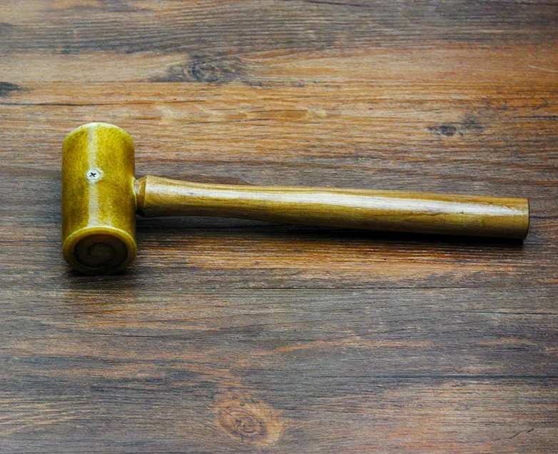 

Raw cowhide Mallet Leather Hammer for Stamping Jewelry Leather craft Tool