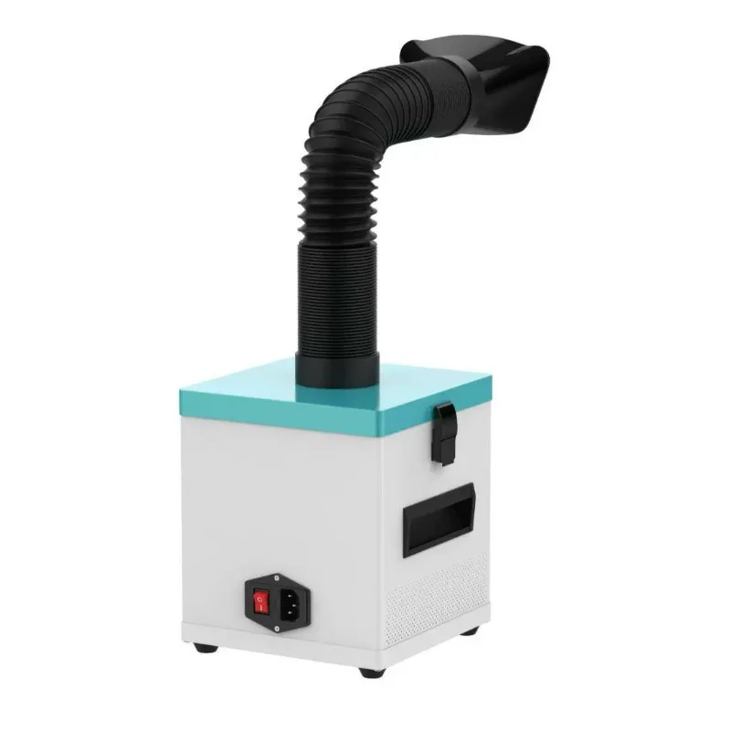 A Welding Fume Purifier for Telephone Repair Extraction Equipped with A 4-layer Filtration Dust Removal System