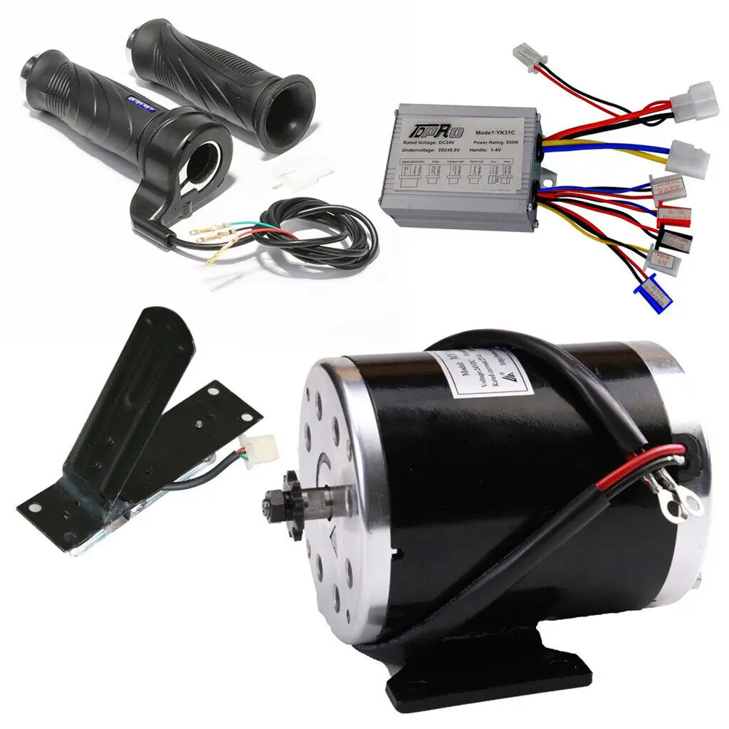 TDPRO 24V 500W Brush Motor Controller Throttle Pedal Scooter ATV Quad Razor