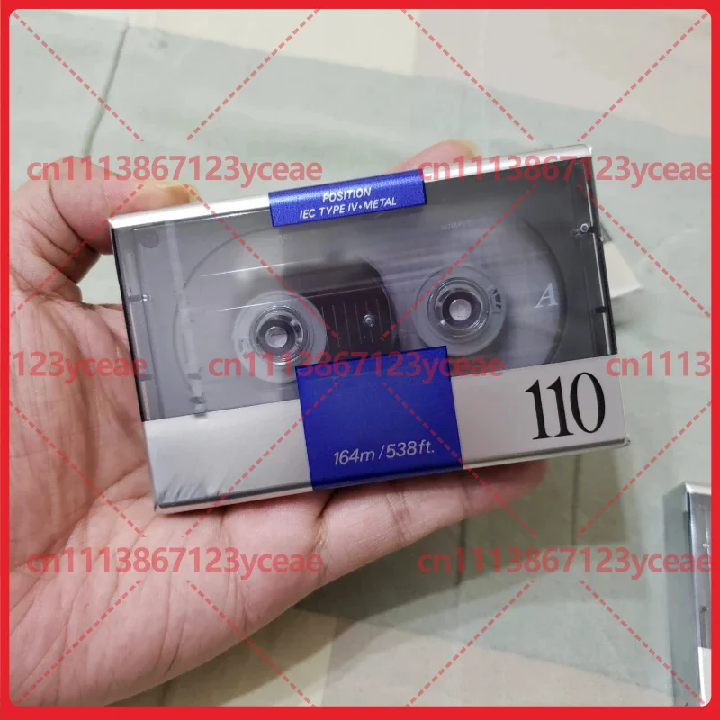 For Maxell MX110 Type IV Metal Blank Audio Cassette Tape, Made in Japan, Retro Analog Audio, Audiophile Collectible