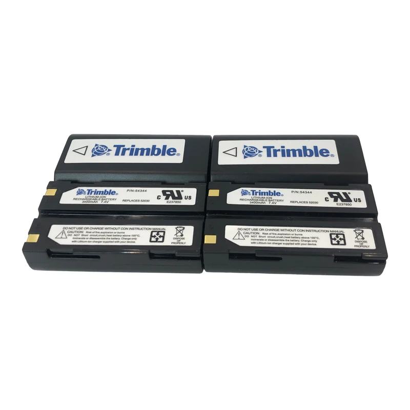 

4PCS 54344 Battery 3400mAh 7.4V For Trimble 54344 GPS Battery 5700 5800 MT1000 R6 R7 R8 dini03 leveling Surveying instrument