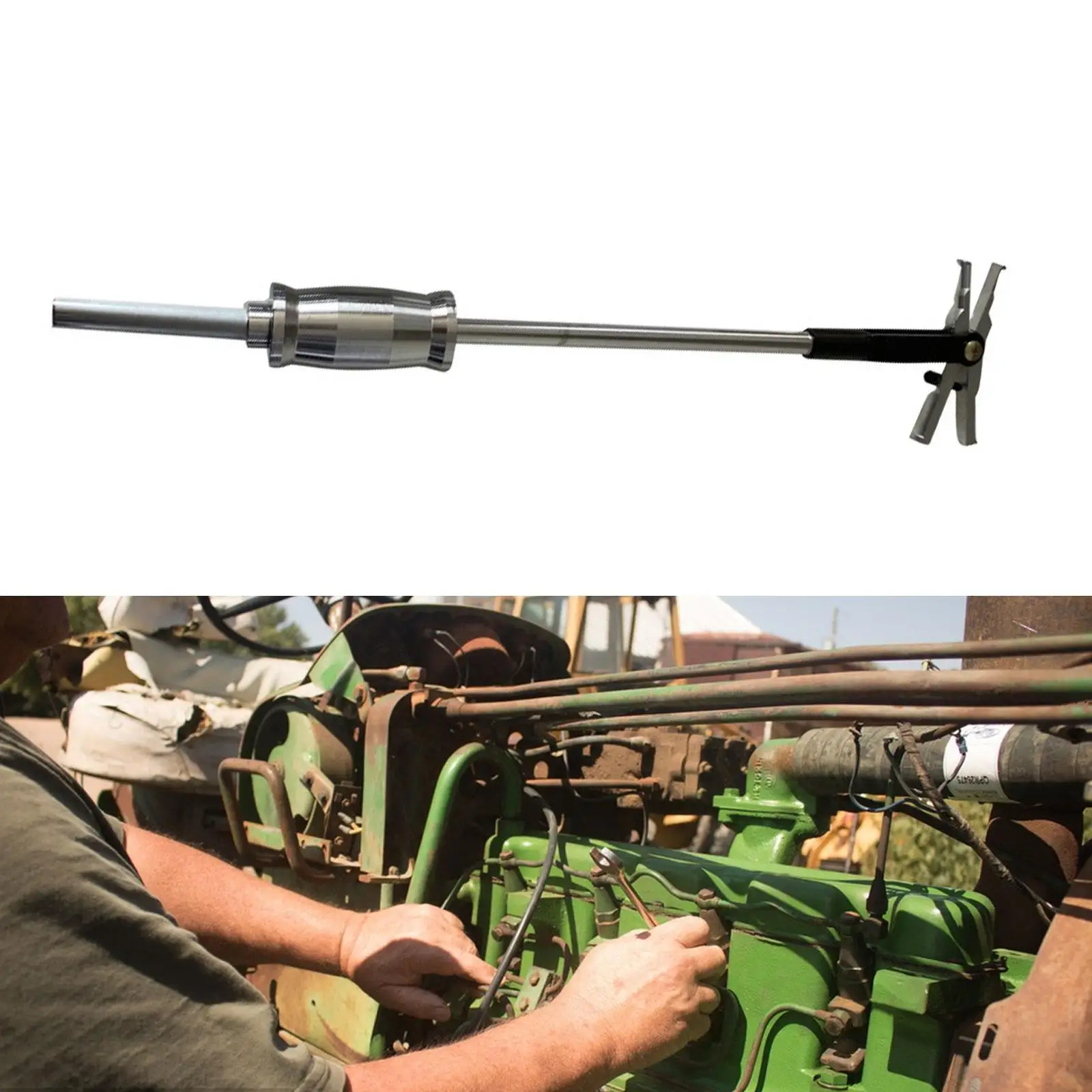 

Двуглавый скользящий молоток, съемник внутреннего подшипника, универсальный для механического оборудования, профессиональный, многофункциональный, прочный