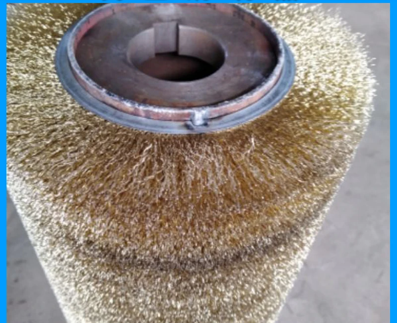 

Cleaning and Cleaning Winding Steel Wire Stainless Steel Wire Derusting and Polishing Steel Roller Brushes