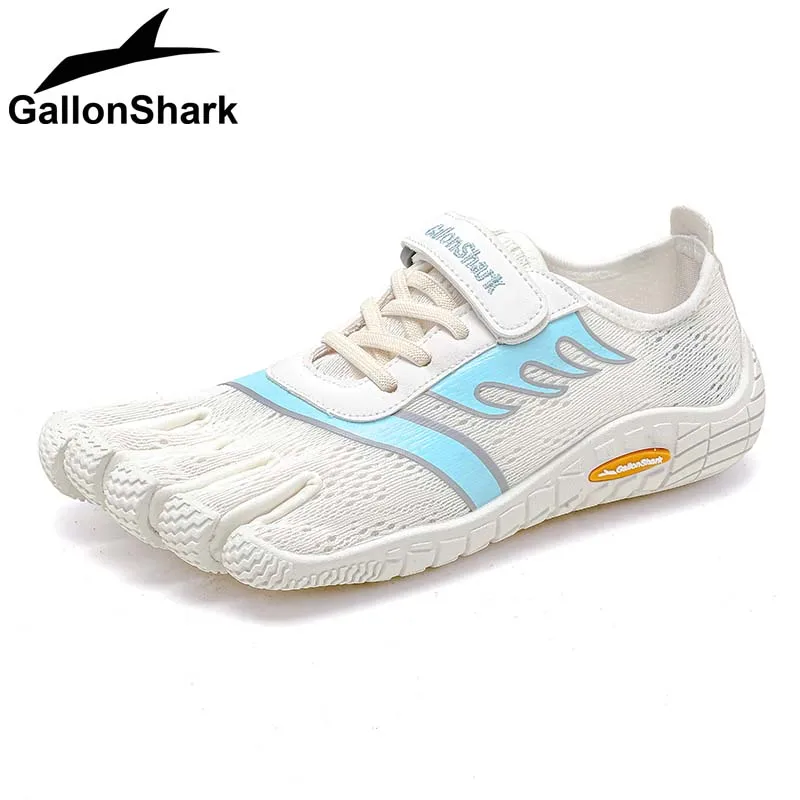 Mesh Five-Finger Athletic Shoes, Lightweight Design for Yoga, Functional Training & Indoor Adventures