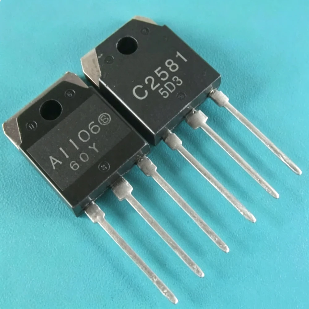 A1106 C2581 TO3P 2SA1106 2SC2581  original In Stock 1pair/lot