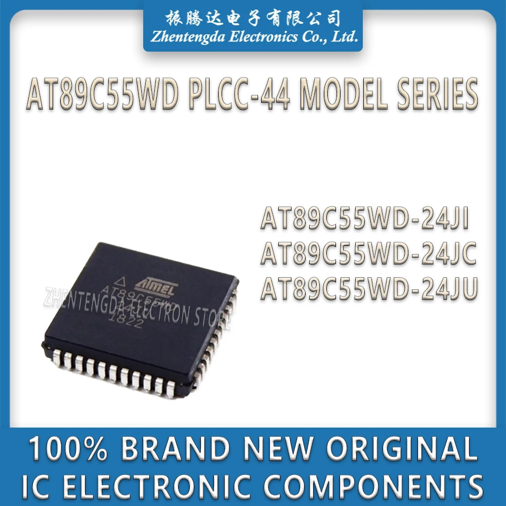 

AT89C55WD-24JI AT89C55WD-24JC AT89C55WD-24JU AT89C55WD AT89C55 AT89 IC MCU Chip PLCC-44