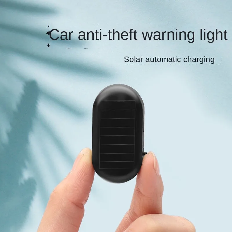 Car solar anti-theft light simulation simulation warning flash alarm decorative light LED in-car induction light automotive acce - Image 3