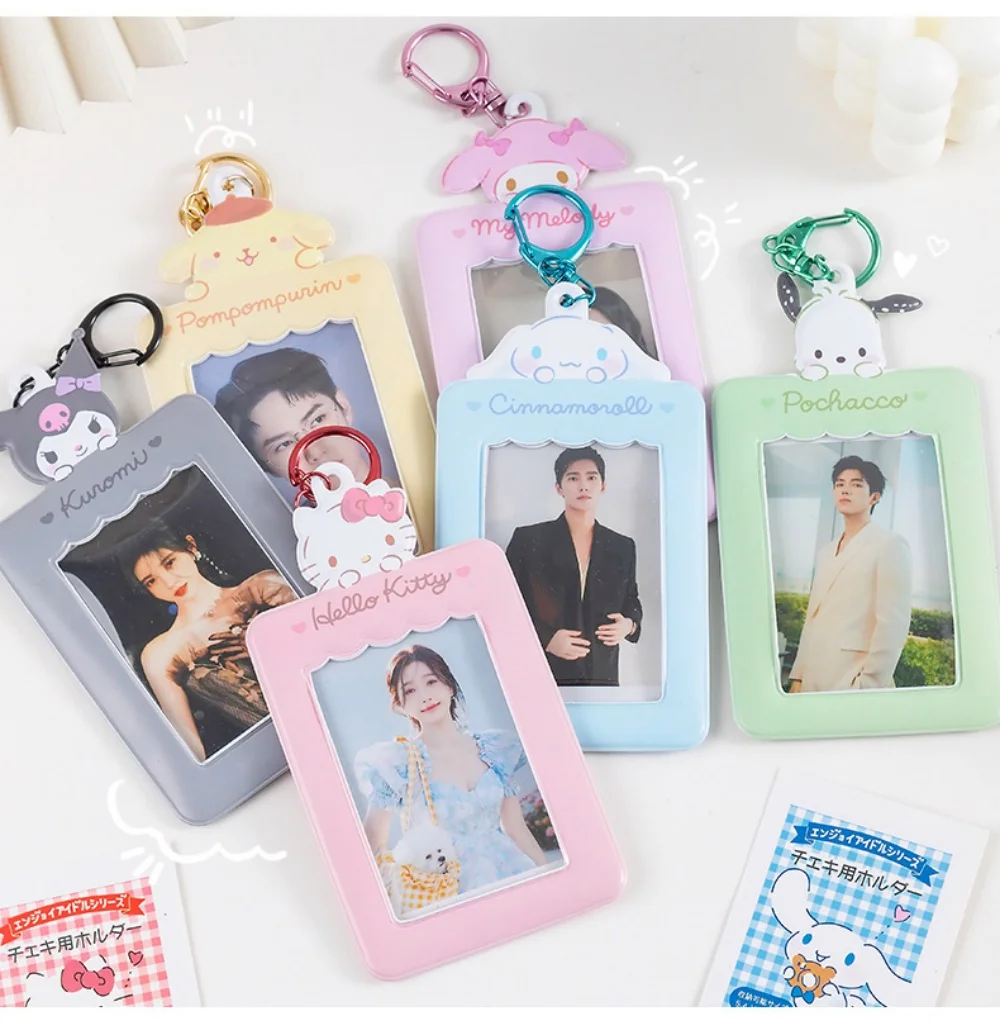Sanrio Hello Kitty PVC Photocard Holder: Transparent and Stylish for Collectors