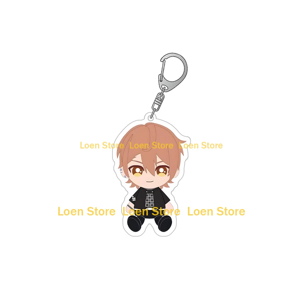 VTuber Colorful Peach JPAPA Noa Yuankun Tattsun Siva DNQ Uri Eto Hiro Naokiri Mofu cute Anime Acrylic keychain Bag pendant gift