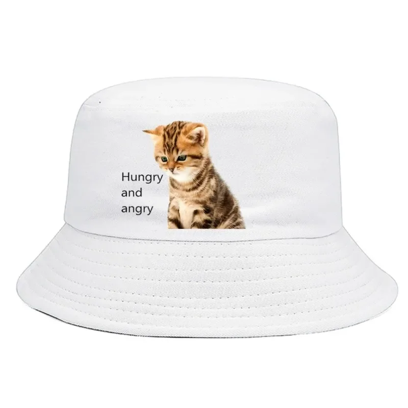 Pussy Eater Lovely Bucket Hat Stylish Summer Foldable Bucket Hat Man Women Harajuku Unisex Outdoor Sunscreen Fishing Hunting Cap