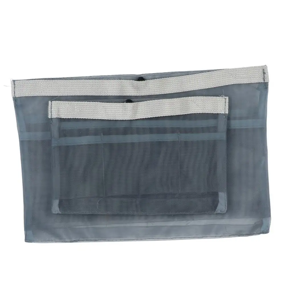 حقيبة أحمر الشفاه الصغيرة الشفافة، حقيبة تخزين محمولة من القماش، حقيبة مستحضرات التجميل، حقيبة إدراج شبكية، حقيبة مستحضرات تجميل