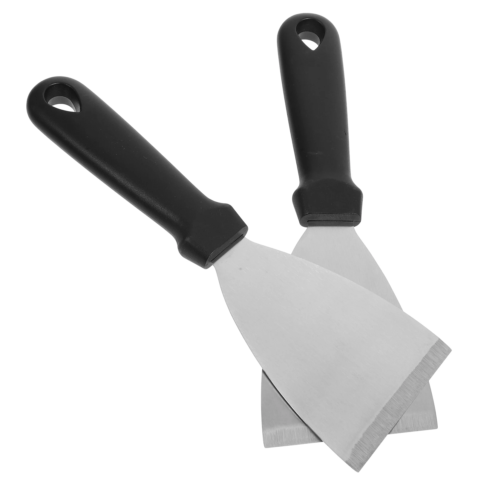 

2pcs Pizza Shovel Stainless Steel PP Handle Kitchen Gadget Cooking Tool Ideal for Restaurant Home Buffet barbecue Shop