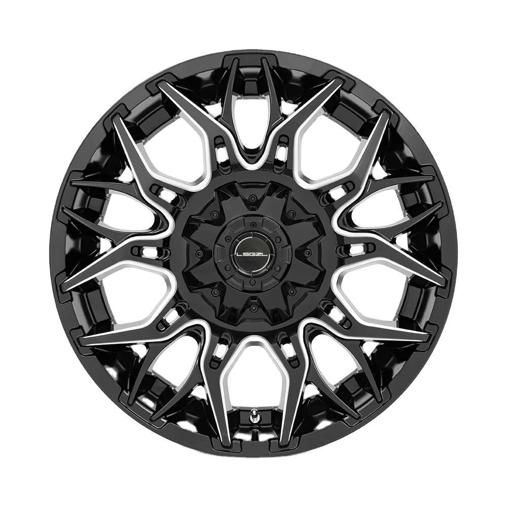

LSGZL New Heavy Supplier 4x4 Off-road Wheel Wheel China Manufacturing Beadlock Steel Wheel 16x8 6/139.7