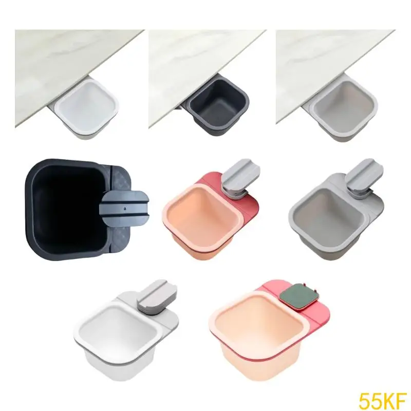 

55KF Multifunction Rotating Waste Bin Trash Organizers Perfect For Keep Desk Neat