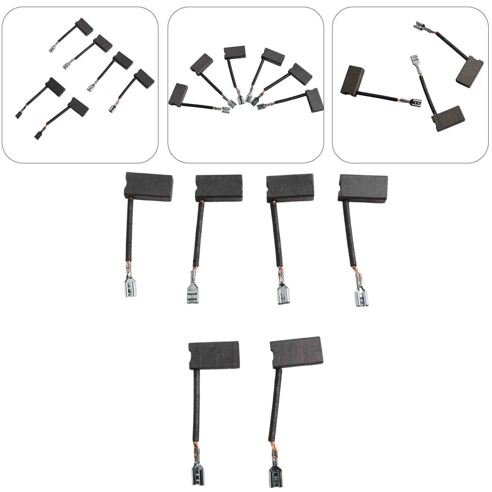 Simplify Your Tool Maintenance with This Essential Six Pack of Replacement Carbon Brushes Fit Models For DW871/DW872